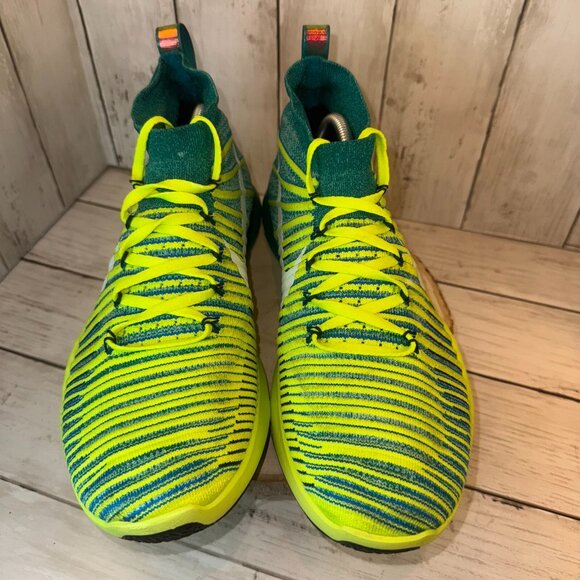 NIKE FREE TRAIN FORCE FLYKNIT Men Size 11.5 Green Training Sneaker 833275-313 - Picture 6 of 12